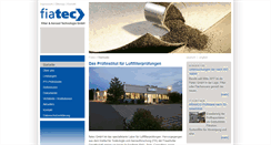 Desktop Screenshot of fiatec.com
