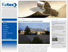 Tablet Screenshot of fiatec.com